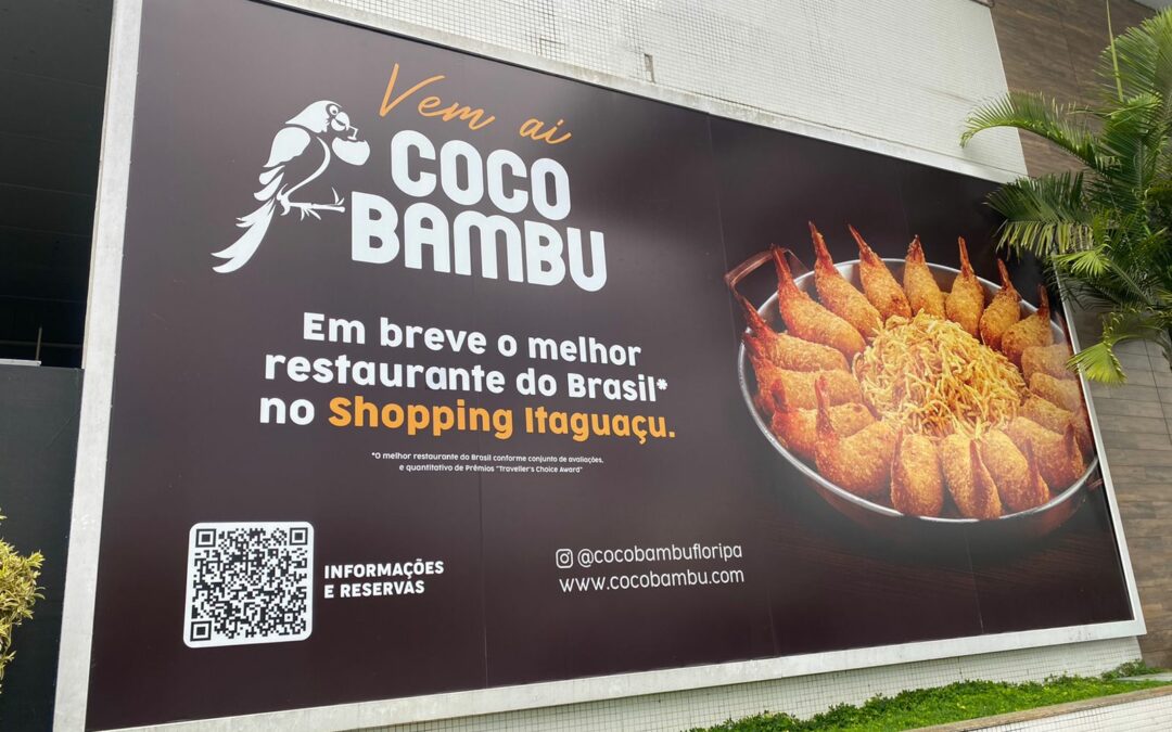 Com abertura no Shopping Itaguaçu, Coco Bambu gera 150 empregos na Grande Florianópolis