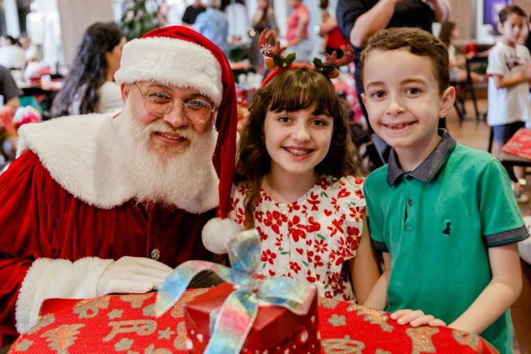 Manhãs mágicas: Café com Noel garante experiência afetiva no Shopping Itaguaçu